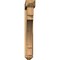 Ekena Millwork Merced Arts and Crafts Rough Sawn Bracket w/ Offset Brace, Western Red Cedar, 6"W x 40"D x 40"H BKT0604X40X40MRC03RWR - alternate 2